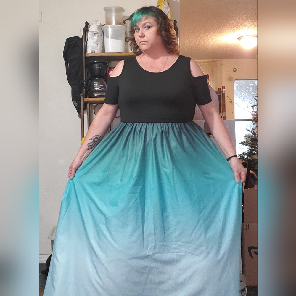 (make offer)floor length dress